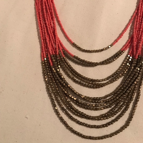 Beaded Multi-strand Necklace - Picture 2 of 3